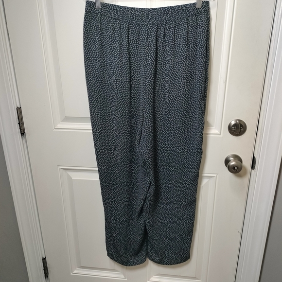 Liz Sport Elegant Black and White Women's Trousers Size 14 Petite - Picture 2 of 5